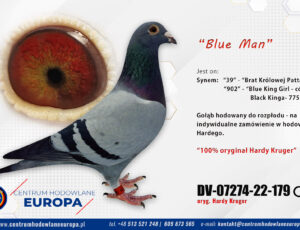 Oryg. Hardy Kruger- Blue Man